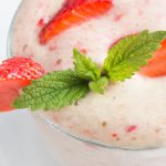 receta Espuma de yogurt con fresas