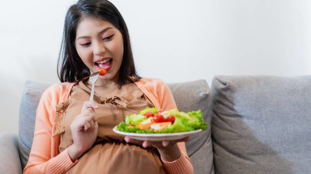 Necesidades nutricionales de alimentación en el embarazo