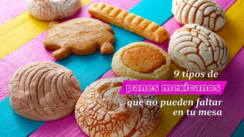 9 tipos de panes mexicanos que no pueden faltar en tu mesa